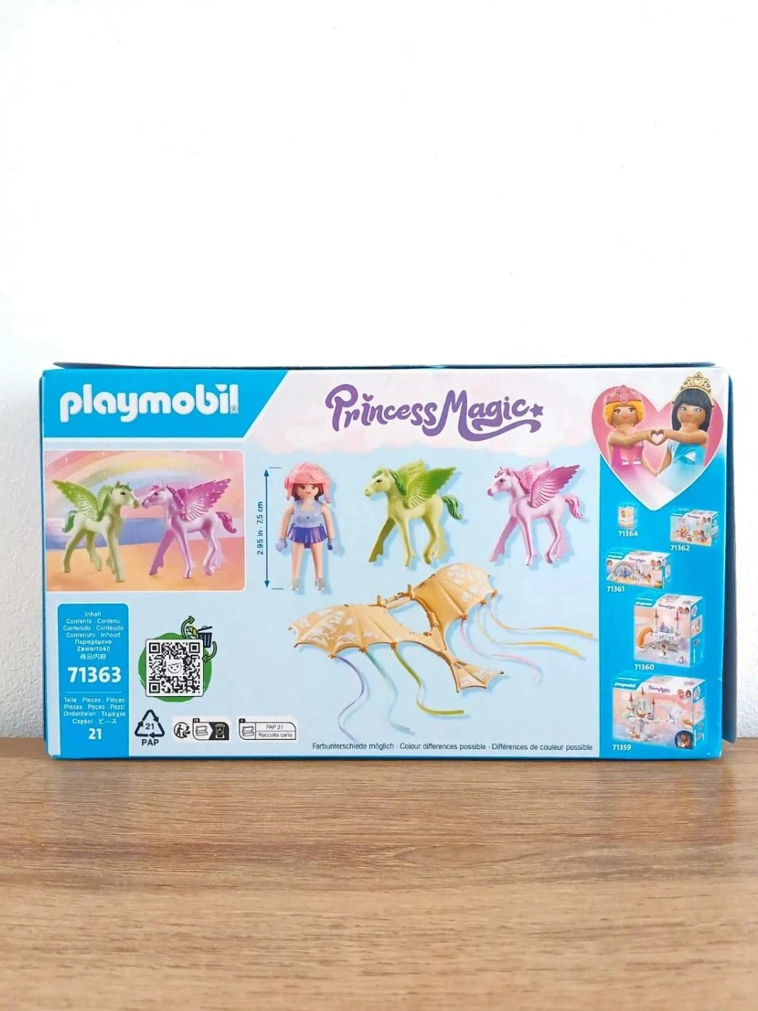 Playmobil 71363 Princesa Mágica Princesse et poulains ailés – photo 2